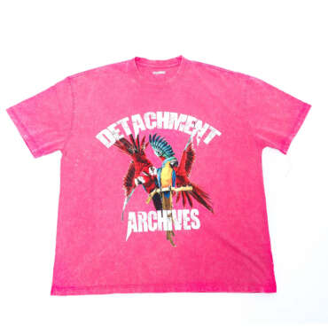 PARROT FIGHT TEE [ACID WASH]